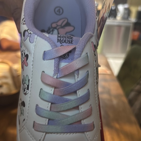 Disney White and Pink Sneakers with Playful Design - Picture 3 of 16